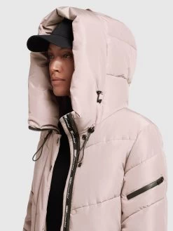 Khujo Winterjassen Winterjas Jordis Dames Lichtroze -Khujo ffd04f32e18eb9da5ac1e938959e8549